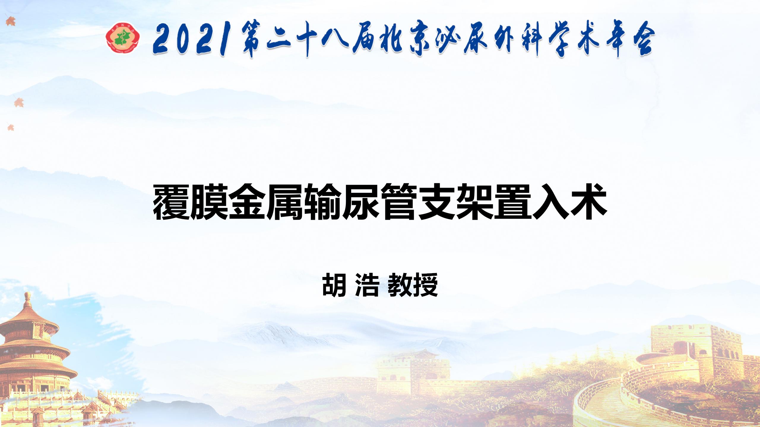 覆膜金属输尿管支架置入术