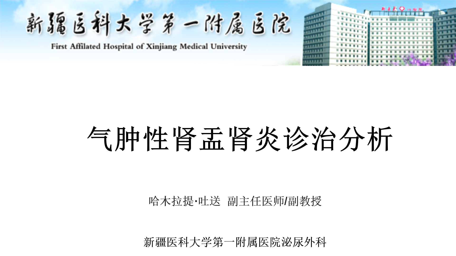 气肿性肾盂肾炎诊治分析