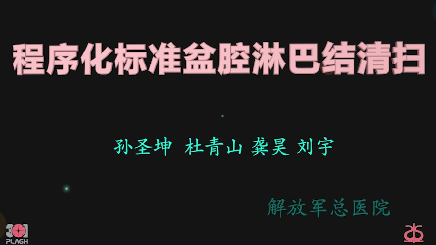 程序化标准盆腔淋巴结清扫术（未剪辑版） 