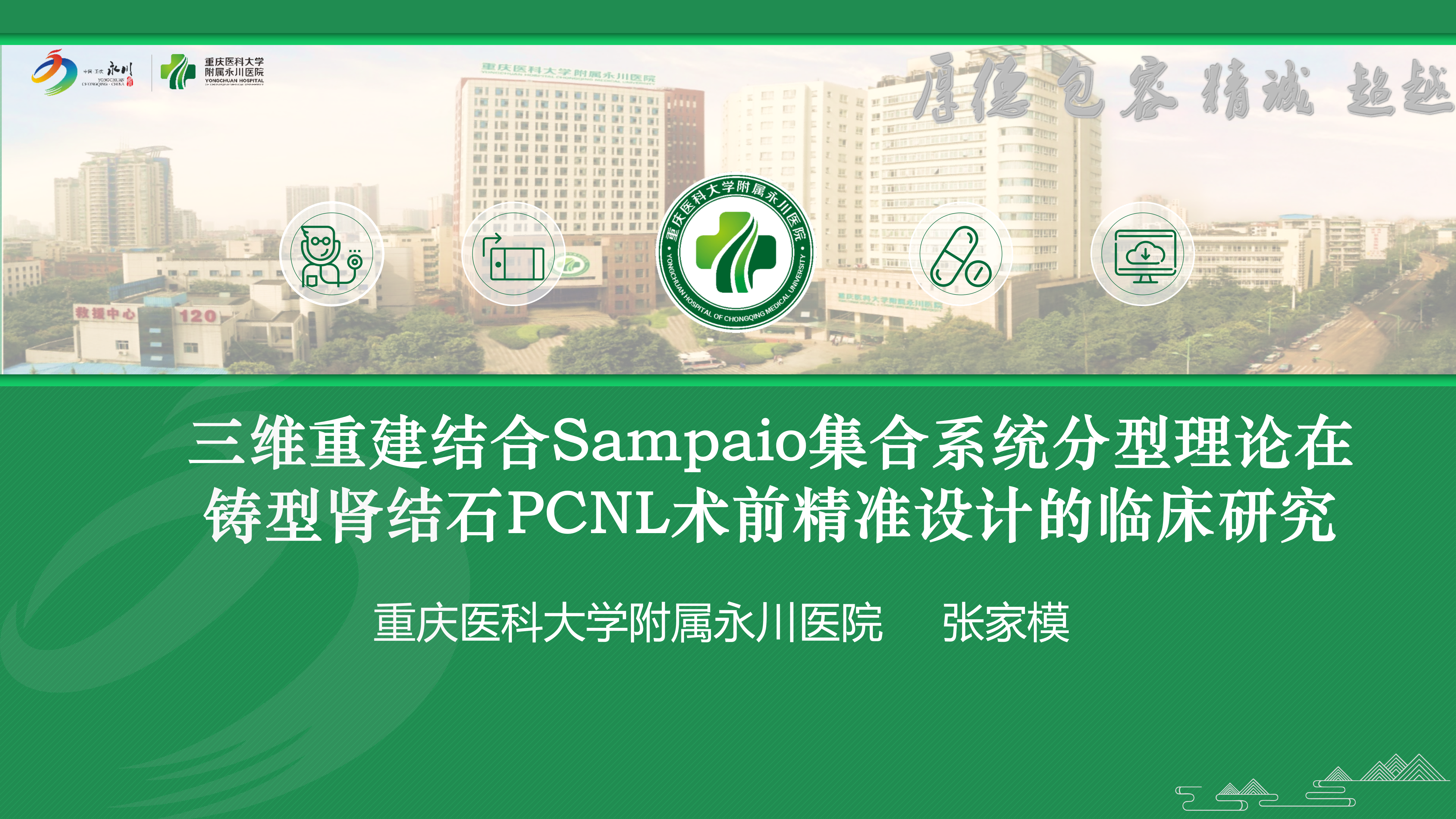 三维重建结合Sampaio集合系统分型理论在铸型肾结石PCNL术前精准设计的临床研究